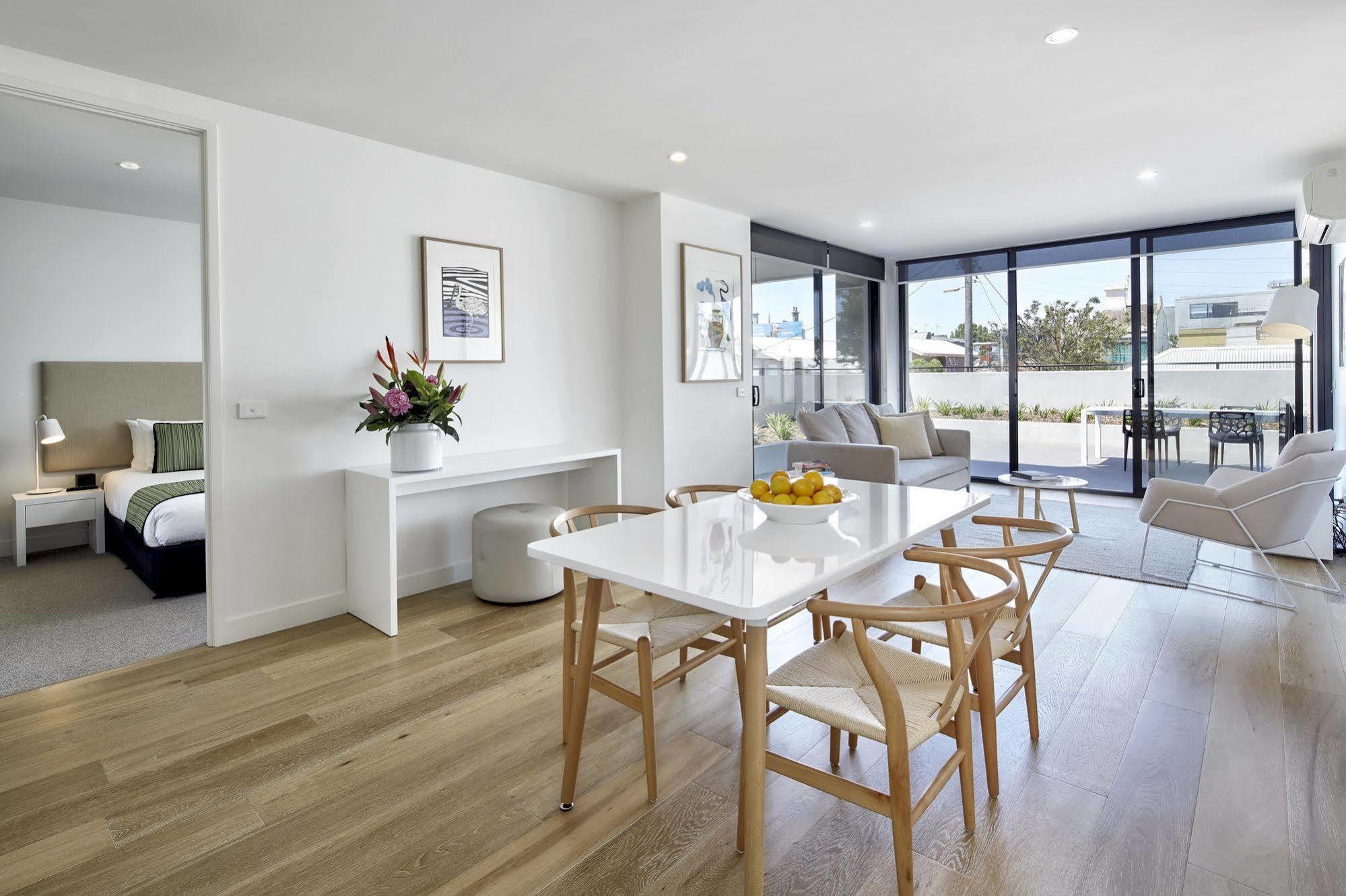 381 Cremorne Aparthotel Melbourne Exterior foto A typical apartment interior